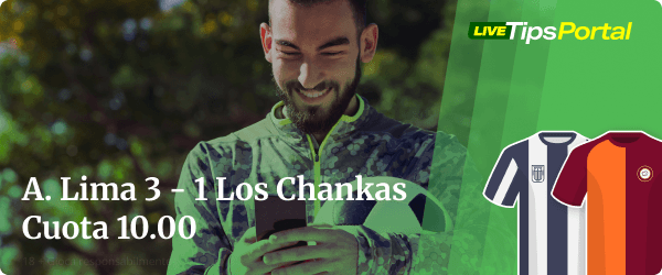 alianza lima vs los chankas: pronostico marcador exacto.