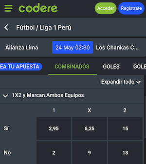 pronostico y apuestas alianza lima vs los chankas