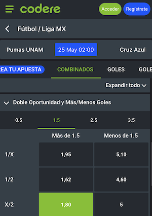 pronostico y apuestas pumas vs cruz azul 
