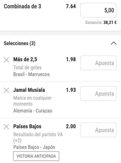 apuesta combinada de bwin.