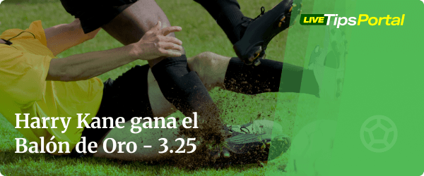 balon de oro apuestas: kane ganador.