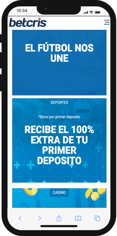 betcris app: promociones.