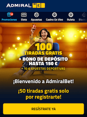 bono bienvenida admiralbet