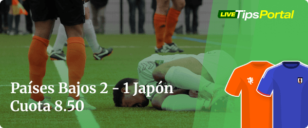 paises bajos vs japon: pronostico al marcador exacto.