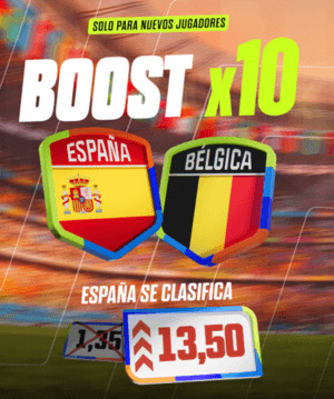 supercuota winamax españa vs belgica.
