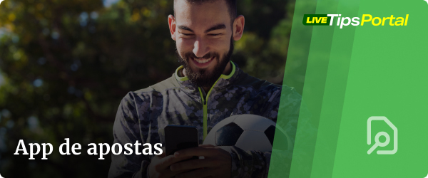 Aplicativo de teste de futebol esportivo da Liga versão móvel