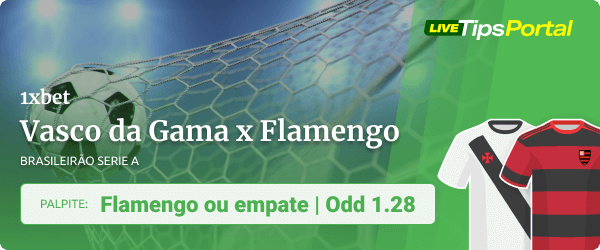 Vasco x Flamengo Palpites de apostas - Brasileirão 2023