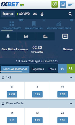 Athletico PR x Flamengo Palpite - Copa do Brasil 12.07.2023 - odds 1xbet