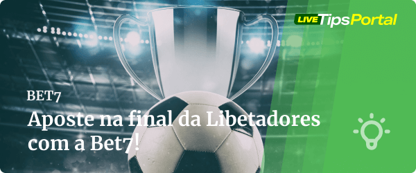 Aposte na final da Copa Libertadores com a Bet7!