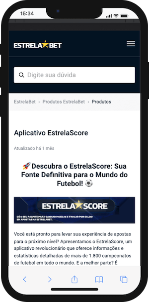 Baixar Estrela Bet App - Estrela Score