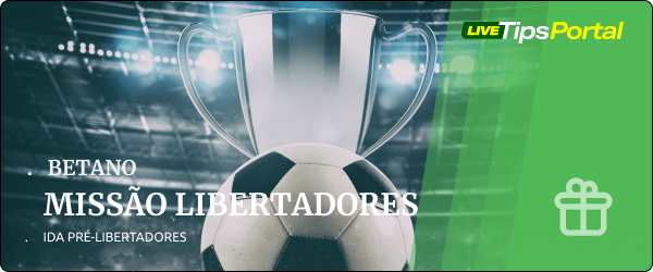 Missão Betano - Ganhe 50 BRL apostando na pré-Libertadores