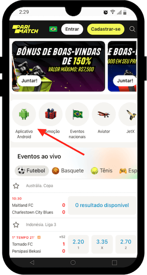 App Parimtach para Android - Veja como baixar aqui